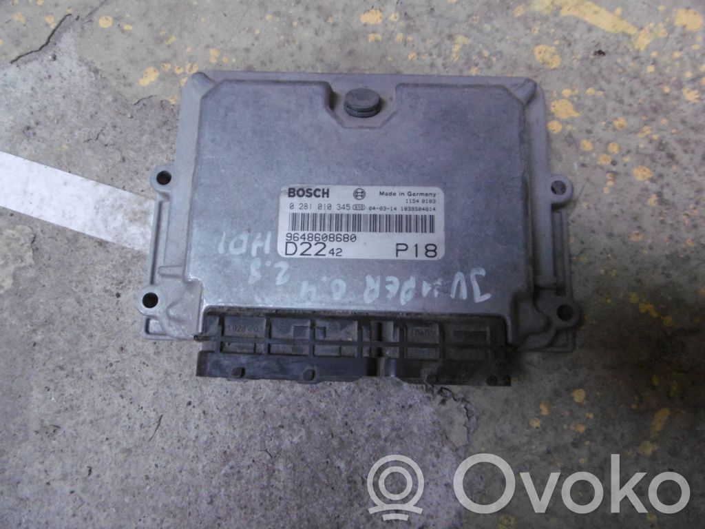 Peugeot Boxer Engine control unit/module 
