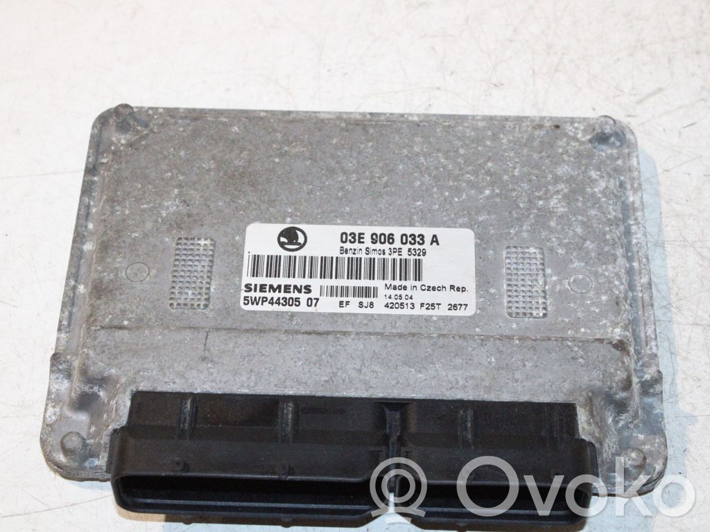 Skoda Fabia Mk1 (6Y) Unitate/modul de control motor 