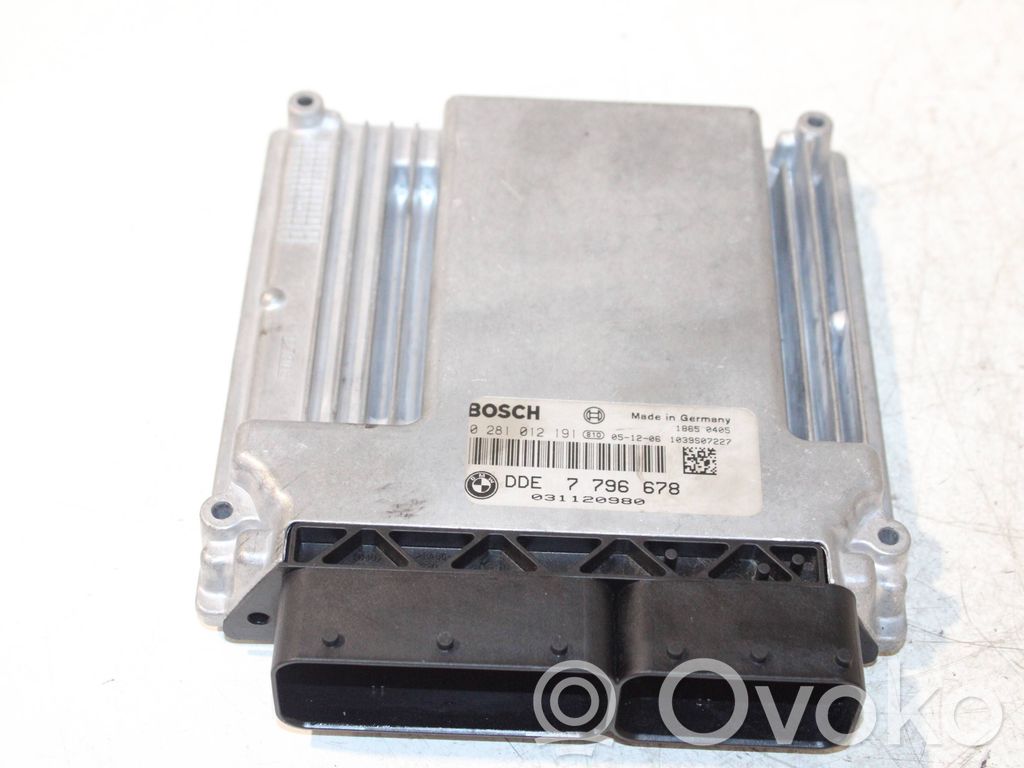 BMW 5 E60 E61 Calculateur moteur ECU 