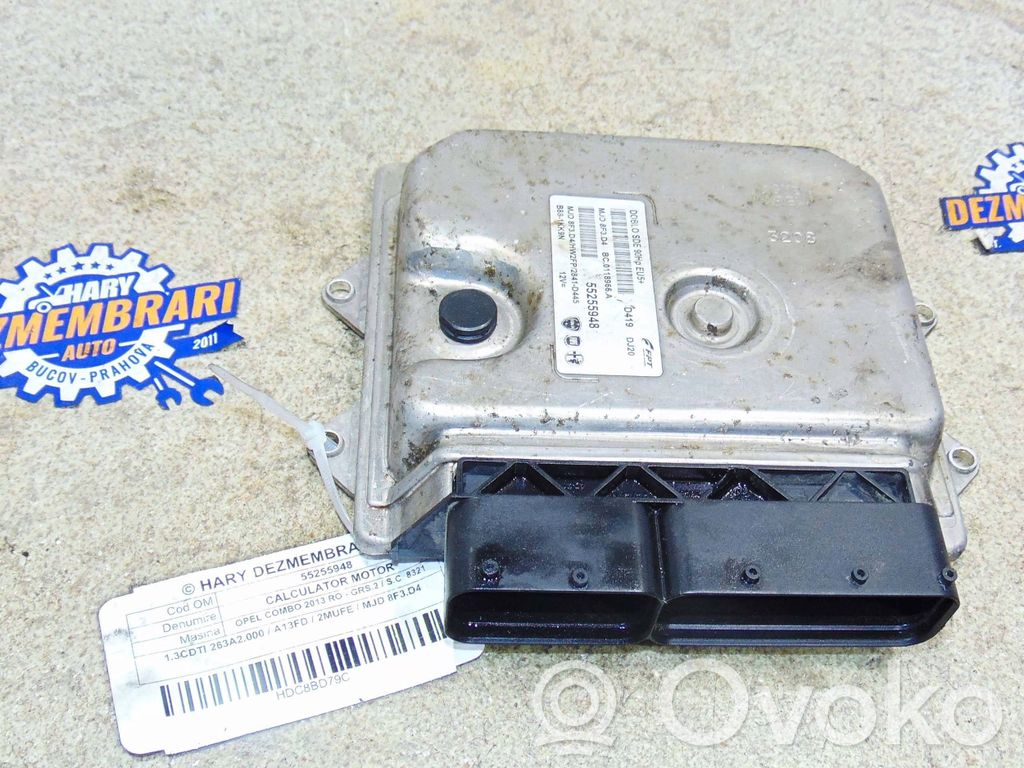 Engine control unit/module   55255948,MJD8F3D4,BC0118966A