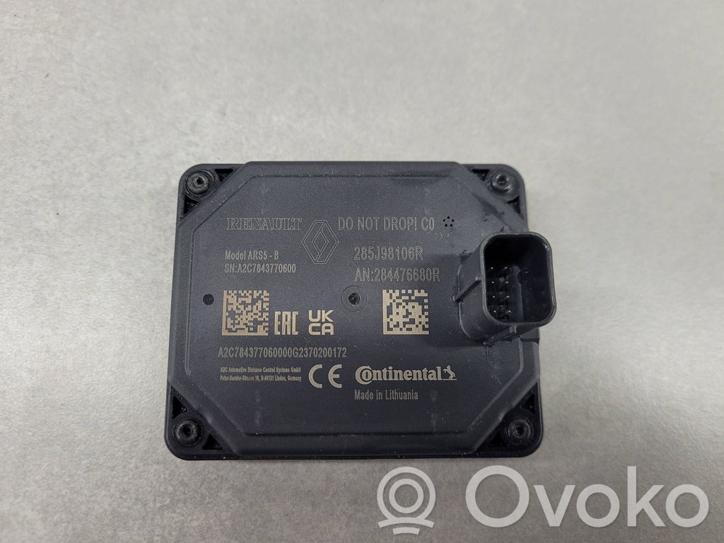 Dacia Sandero III Distronic sensor radar 