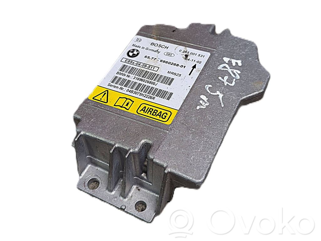 BMW 1 E81 E87 Airbag control unit/module 