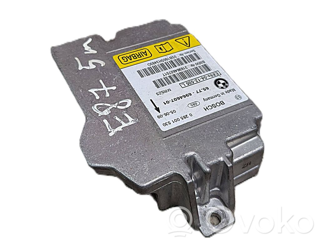 Module de contrôle airbag   6964607,0285001530,31696460701T,65776964607