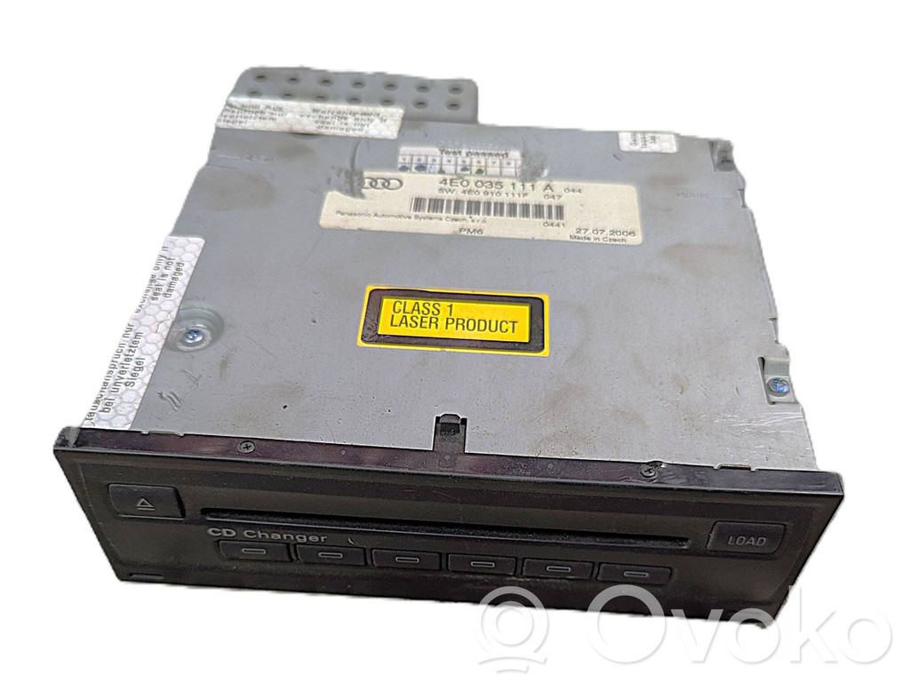 Audi A6 S6 C6 4F Zmieniarka płyt CD/DVD 