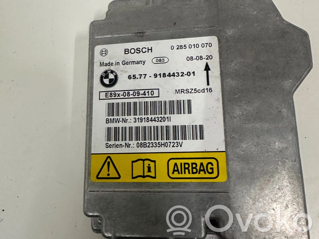 Airbagsteuergerät   9184432,0285010070,08B2335H0723V,31918443201I