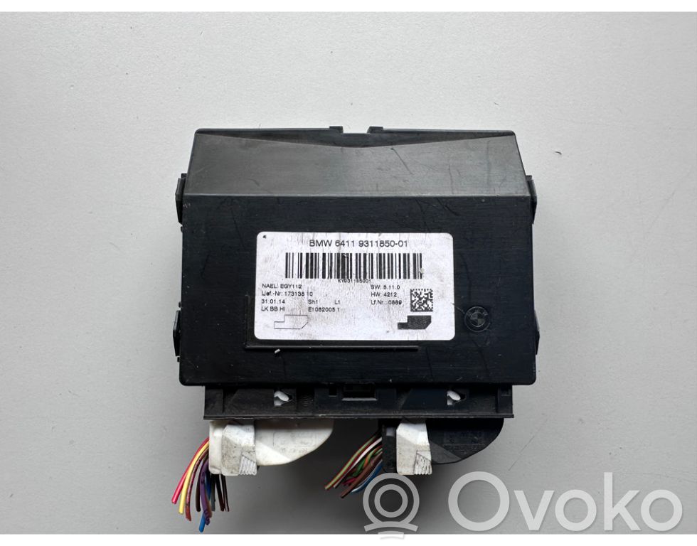 BMW 3 F30 F35 F31 Panel klimatyzacji 