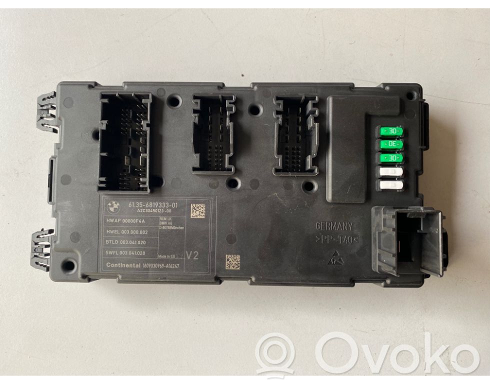 BMW 3 F30 F35 F31 Altre centraline/moduli 