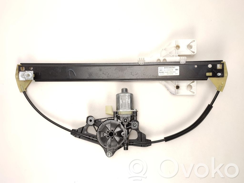 Elektryczny podnośnik szyby drzwi tylnych   8W0839461A,8W0959811