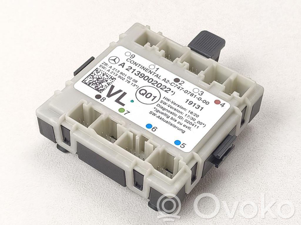 Mercedes-Benz C W205 Door control unit/module 