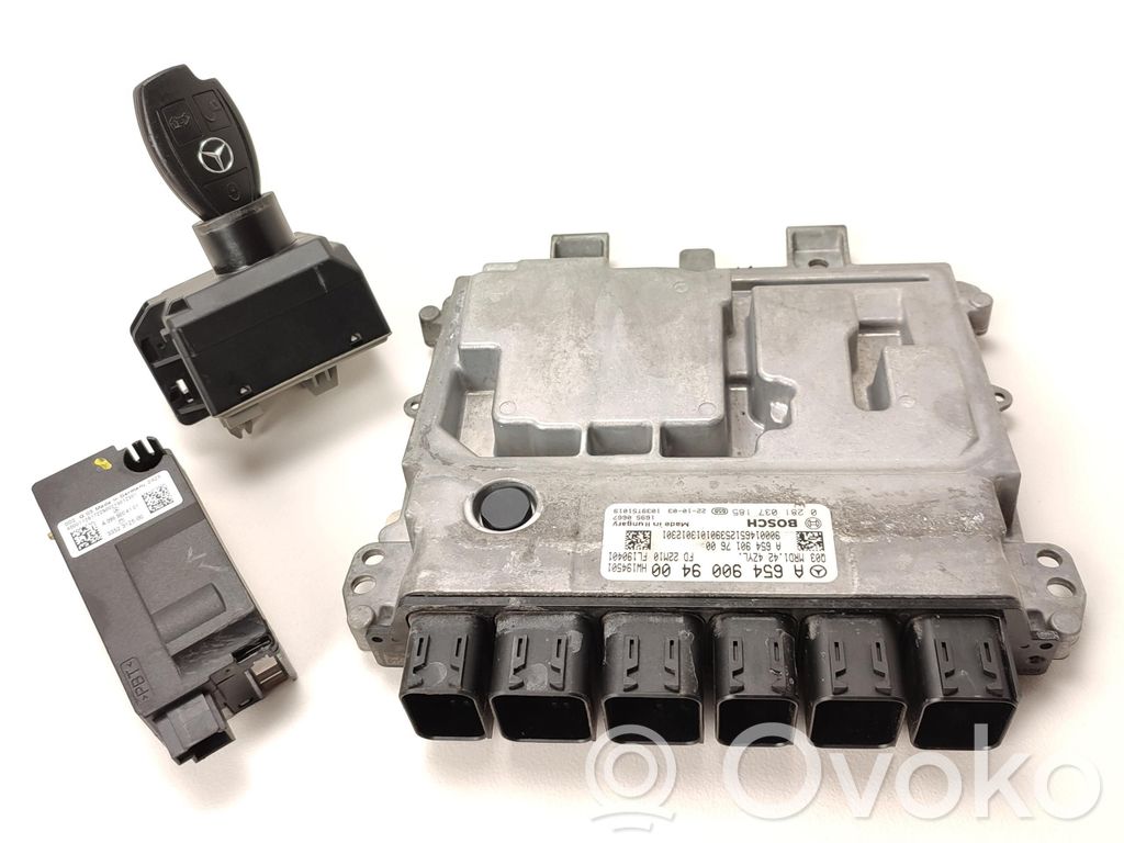 Mercedes-Benz Vito Viano W447 Komputer / Sterownik ECU i komplet kluczy 