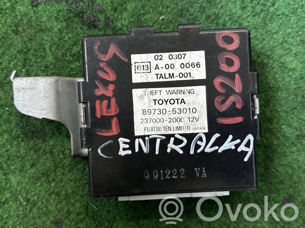 Lexus IS 200-300 Unitate/modul control alarmă 