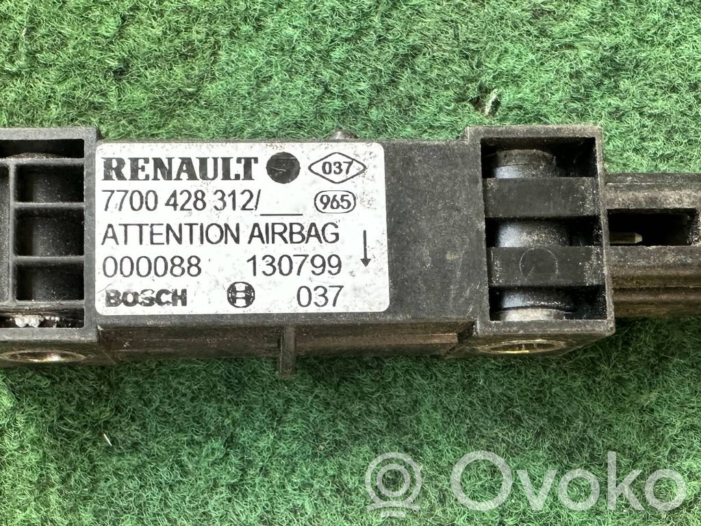 Renault Clio II Airbagsensor Crashsensor Drucksensor 