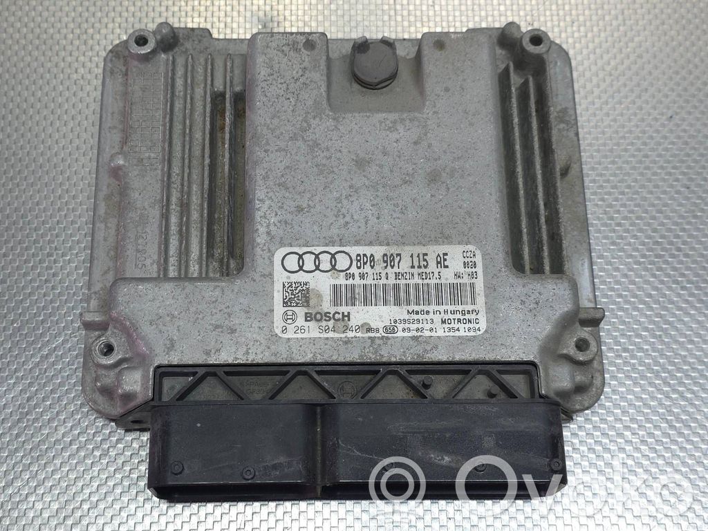 Audi A3 S3 A3 Sportback 8P Engine control unit/module 