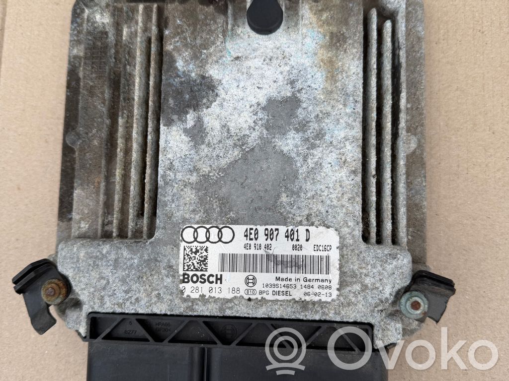 Variklio valdymo blokas   4E0907401D