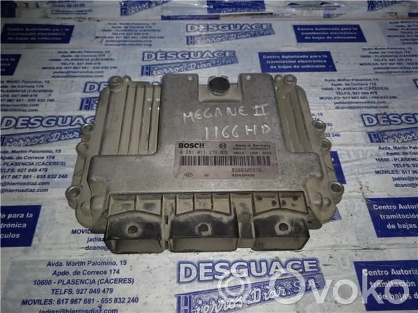 Renault Megane II Engine control unit/module ECU 