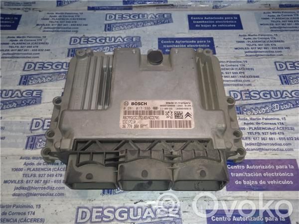 Peugeot 207 Unitate control motor/modul ECU 