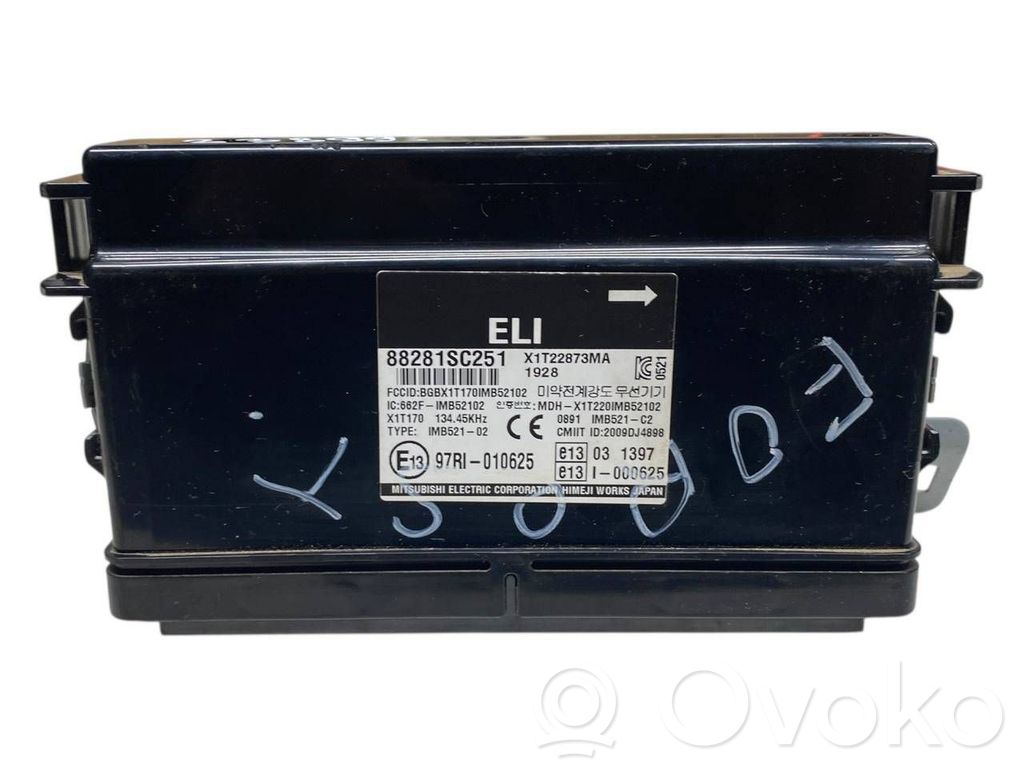 Subaru Forester SH Other control units/modules 