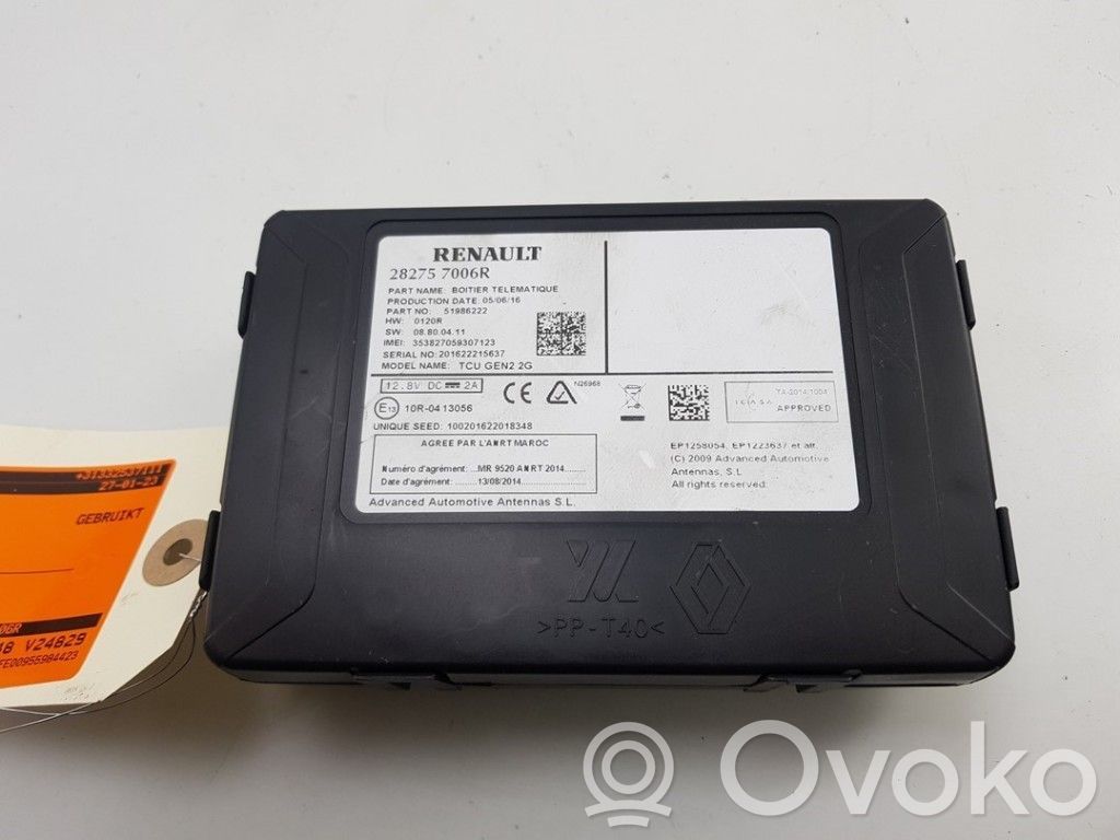 Renault Kadjar Unité de commande, module téléphone 