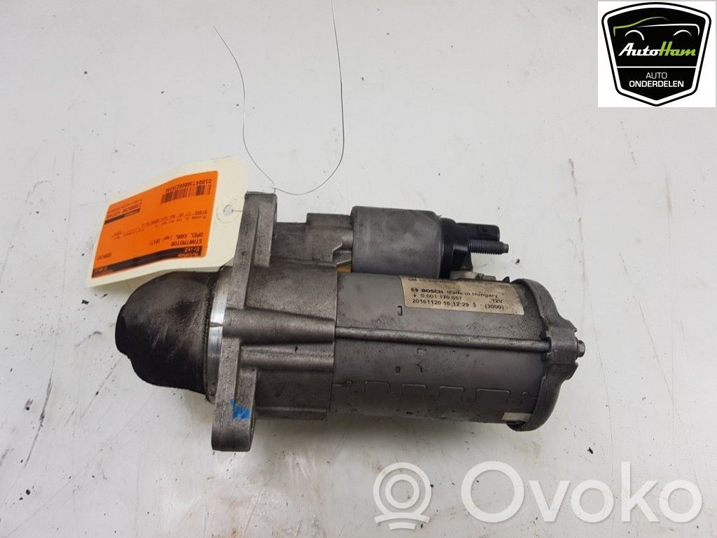 Opel Karl Starteris 