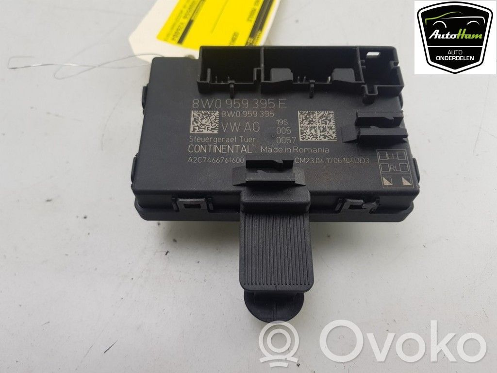 Audi A4 S4 B9 Door central lock control unit/module 