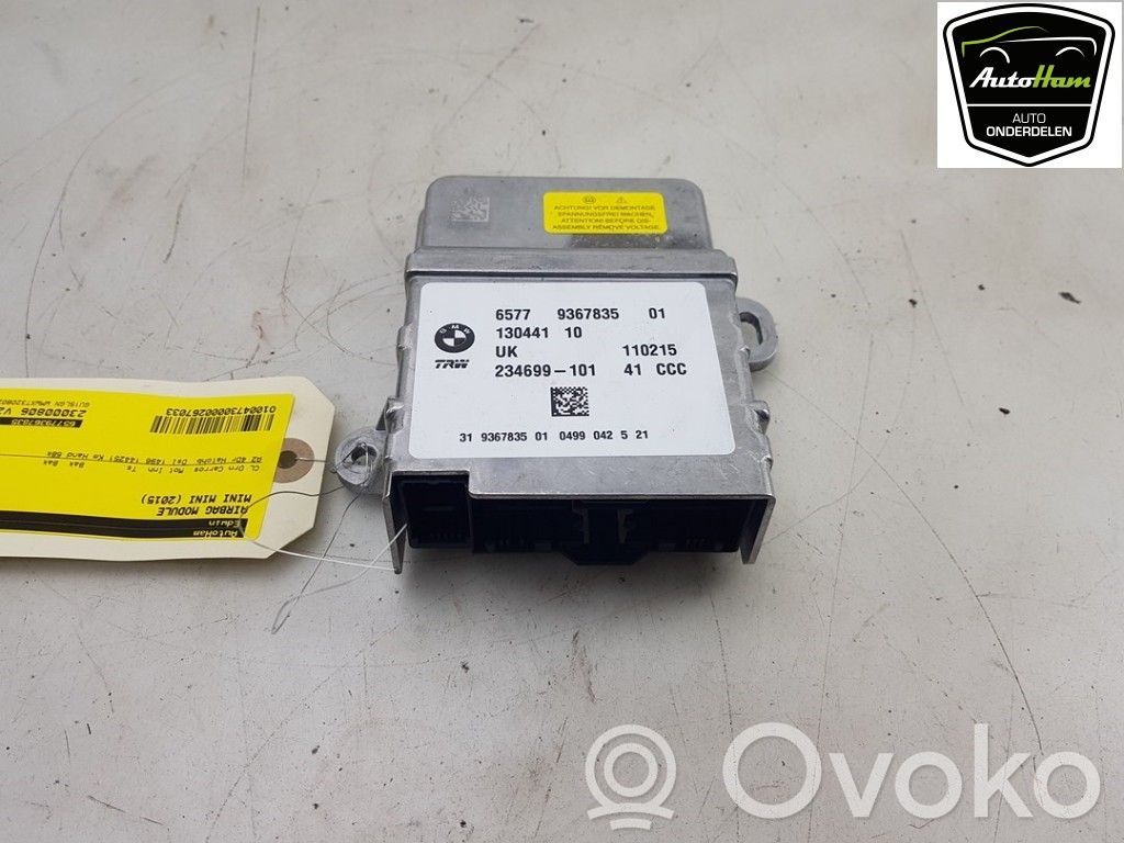 Mini One - Cooper F56 F55 Airbag control unit/module 