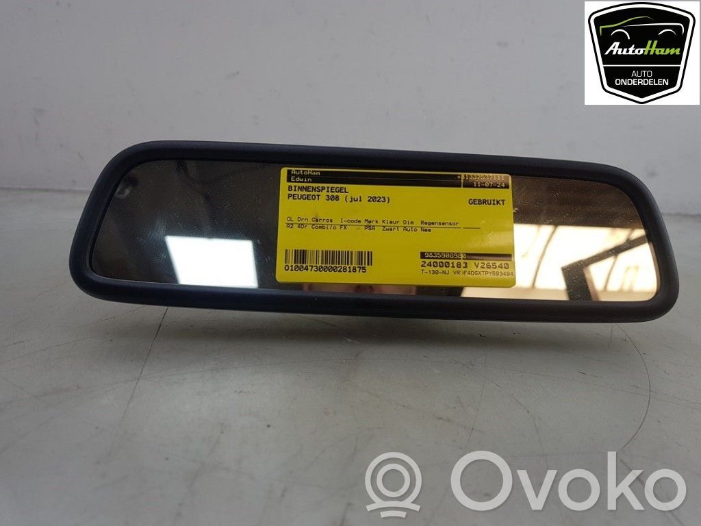 Peugeot 308 Rear view mirror (interior) 