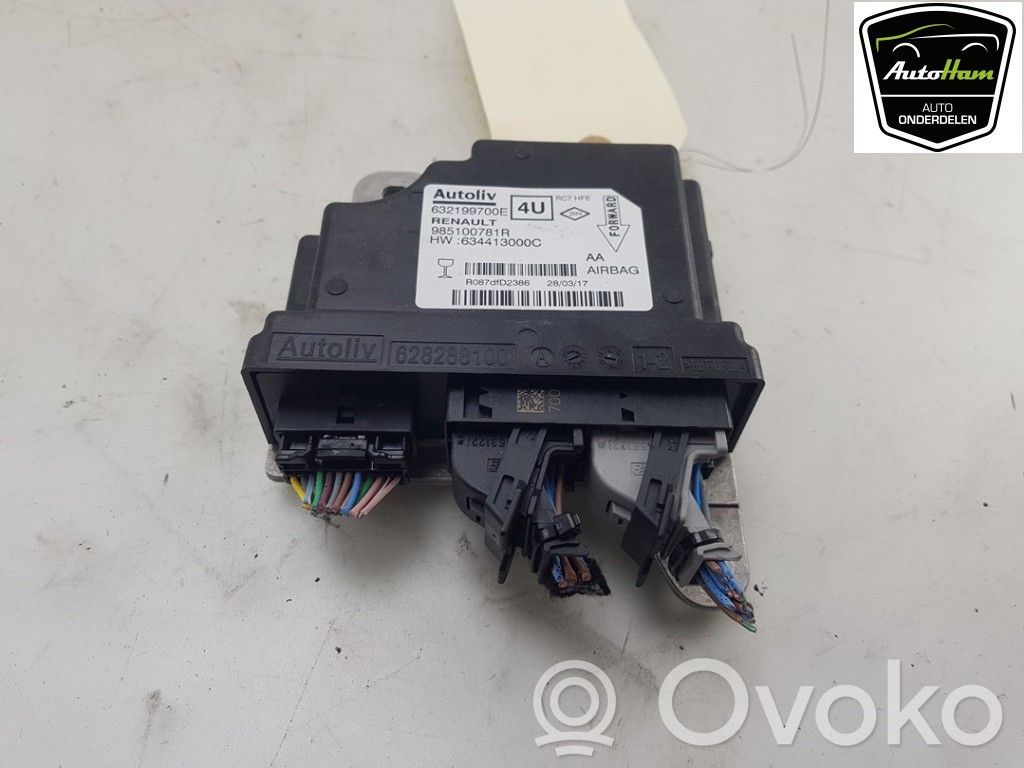 Module de contrôle airbag   985100781R,985100781R