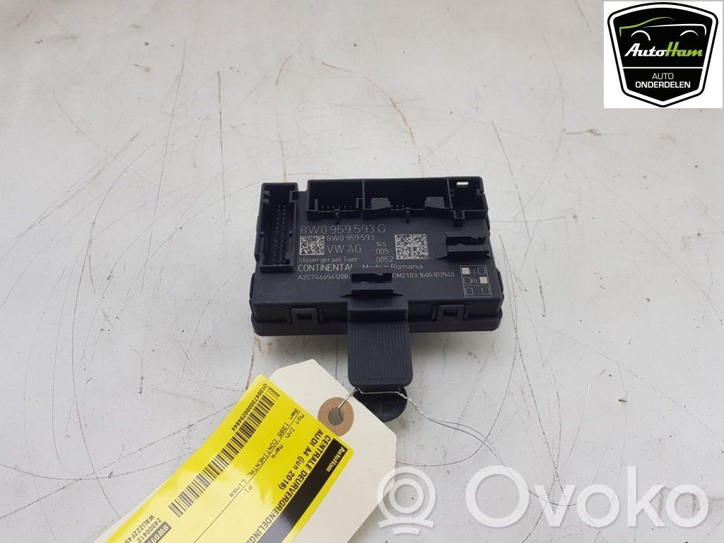 Audi A4 S4 B9 Unitate/modul de comandă închidere centralizată 