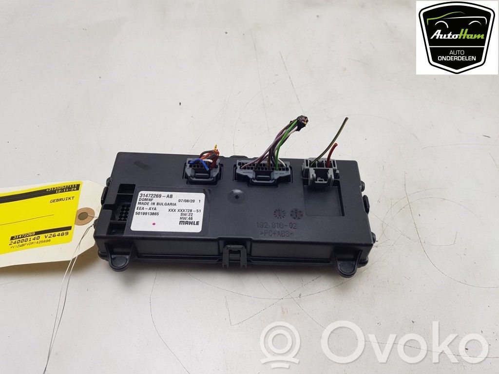 Volvo V60 Unitate control climatizare 