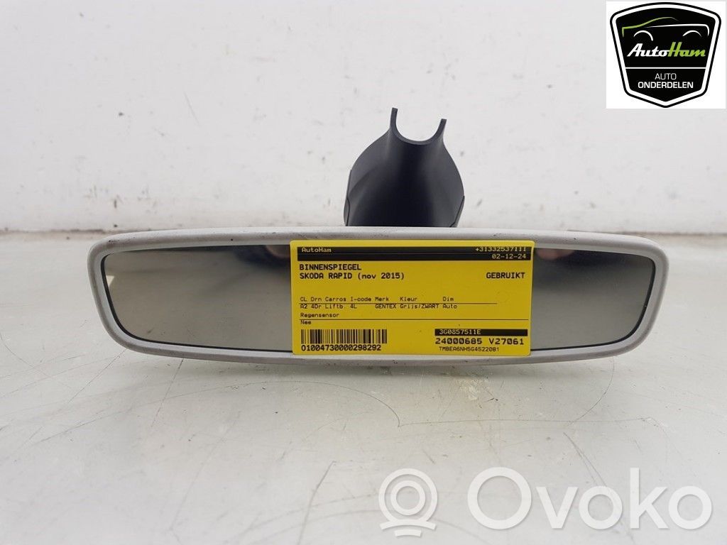 Skoda Rapid (NH) Espejo retrovisor (interior) 