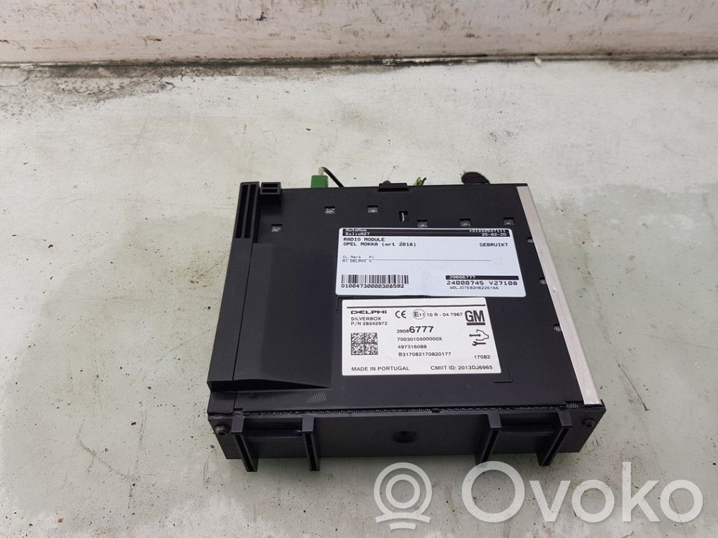 Opel Mokka X Other control units/modules 