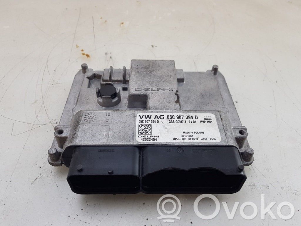 Unitate/modul de control motor   05C907394D,05C907394D,05C906032J,05C906032J,05C906032J6F0,05C907394D