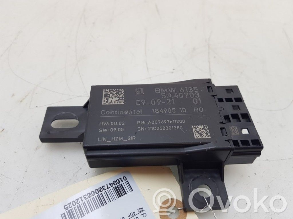 BMW iX Seat control module 