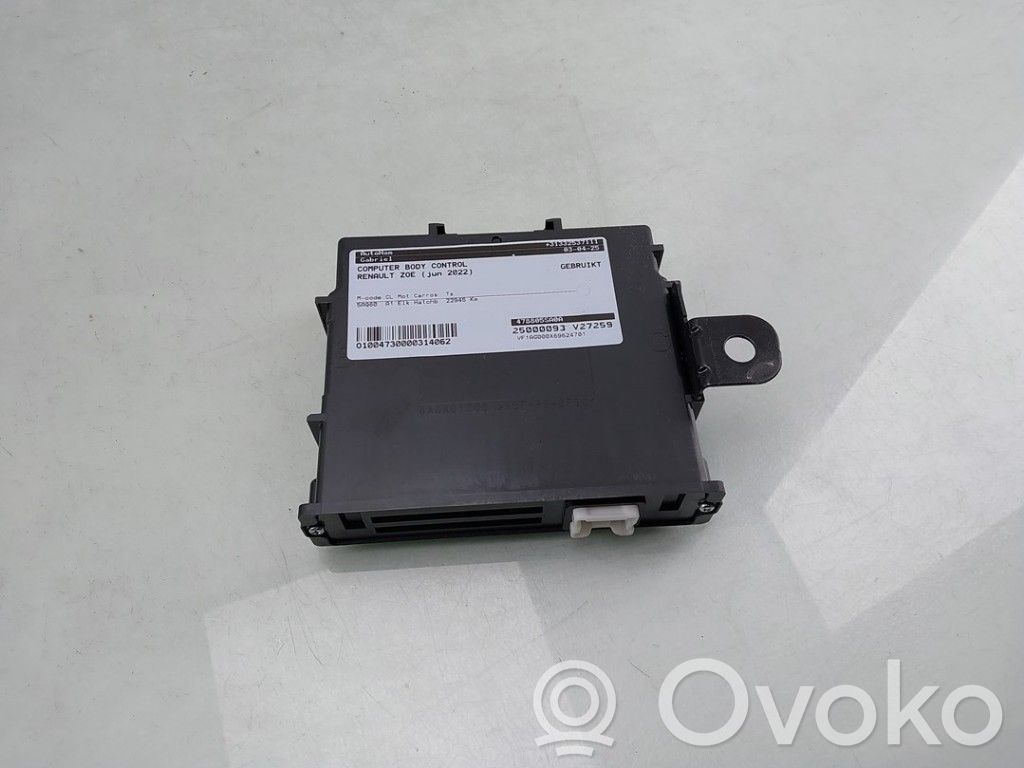 Renault Zoe Other control units/modules 