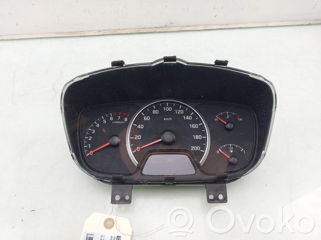 Hyundai i10 Tachimetro (quadro strumenti)