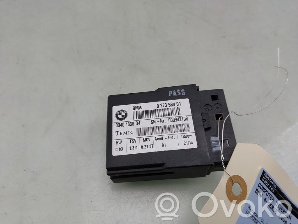 BMW 4 F32 F33 Other control units/modules 