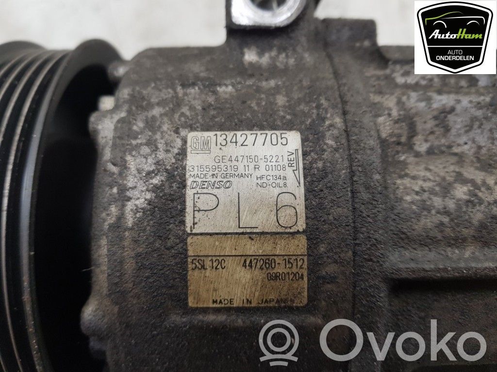 Opel Corsa E Air conditioning (A/C) compressor (pump) 