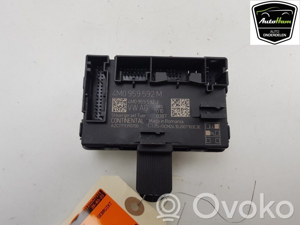 Door central lock control unit/module   4M0959592M,4M0959592M