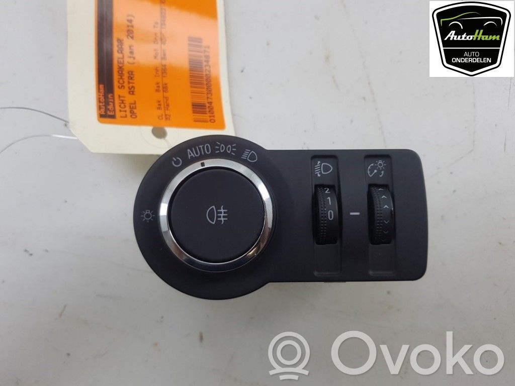 Opel Astra J Interruptor de luz 