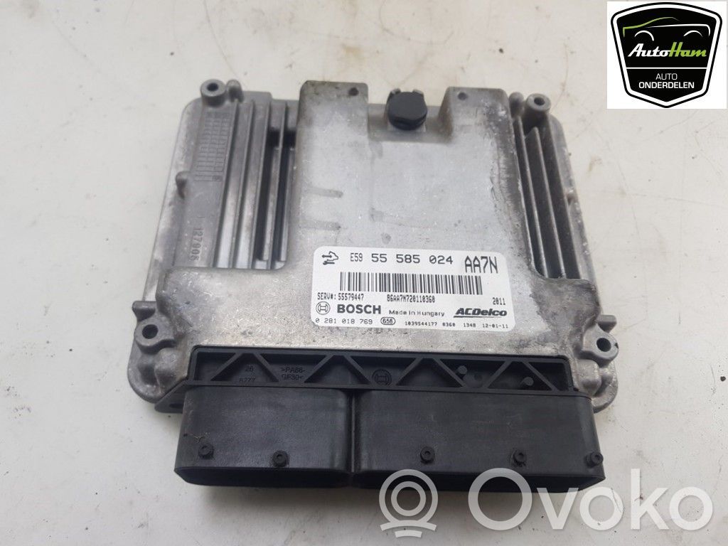 Opel Zafira C Unitate/modul de control motor 