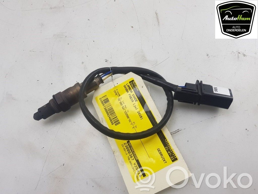 Skoda Fabia Mk3 (NJ) Lambda probe sensor 