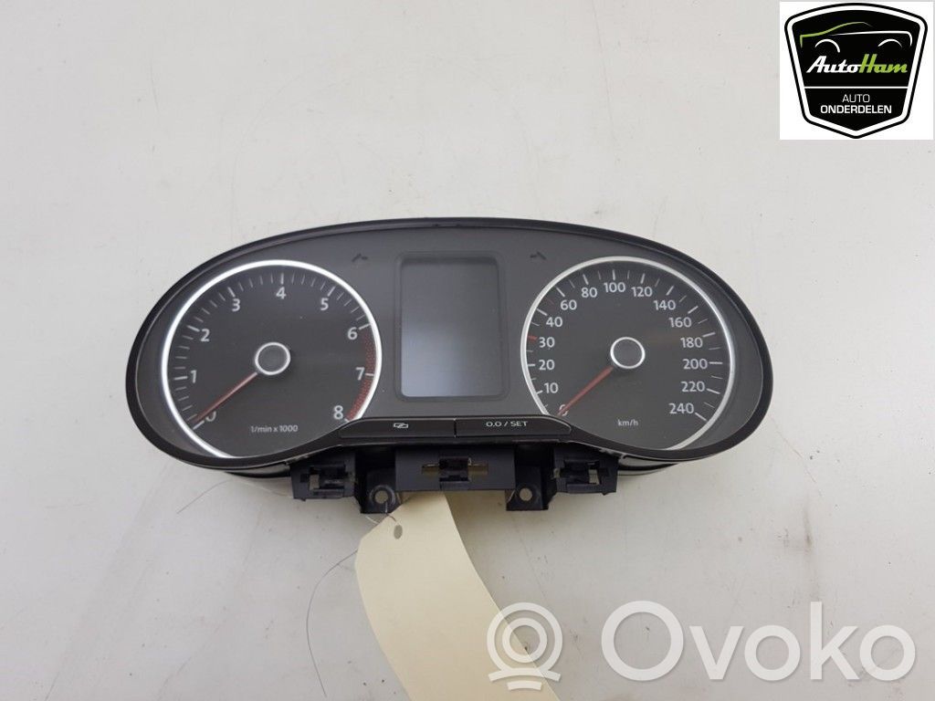 Volkswagen Polo V 6R Tachimetro (quadro strumenti) 
