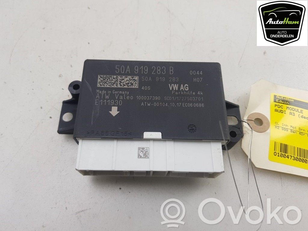 Parkošanas (PDC) vadības bloks   5QA919283B,5QA919283B,5QA919283D,5QA919283B,5QA919283D