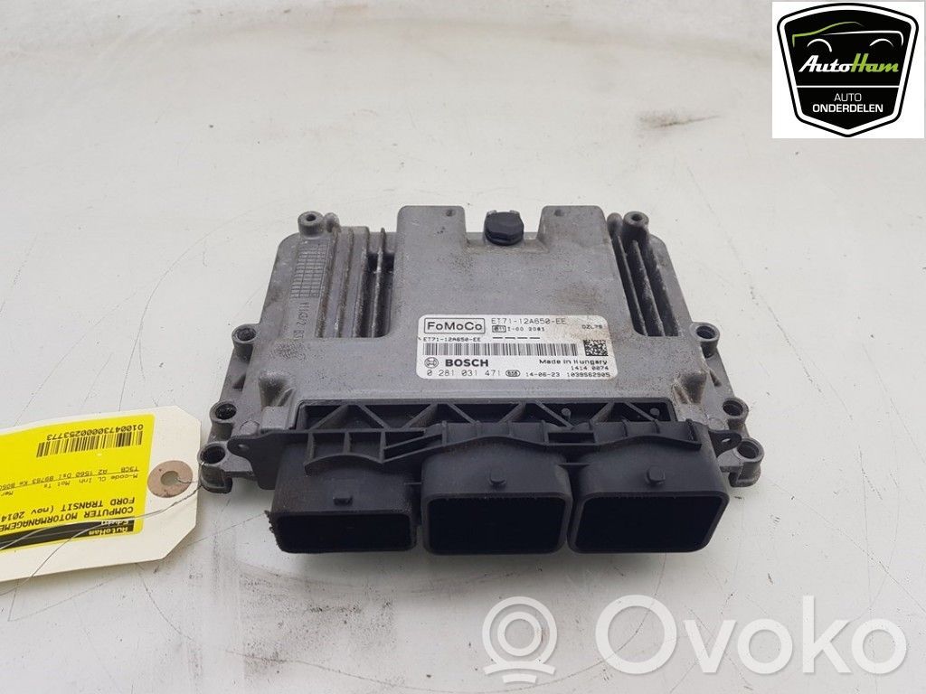 Engine control unit/module   ET7112A650UE,0281033032,0281033032,1846927,DU7A12A650DA,ET7112A650UE