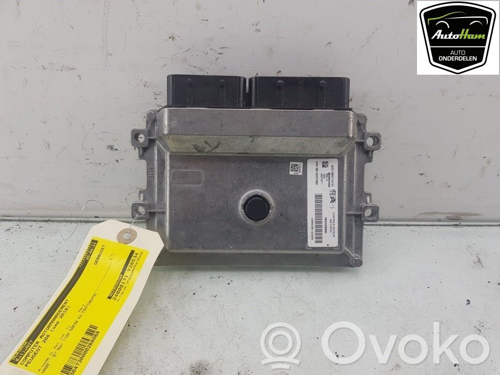 Peugeot 208 I Engine control unit/module 