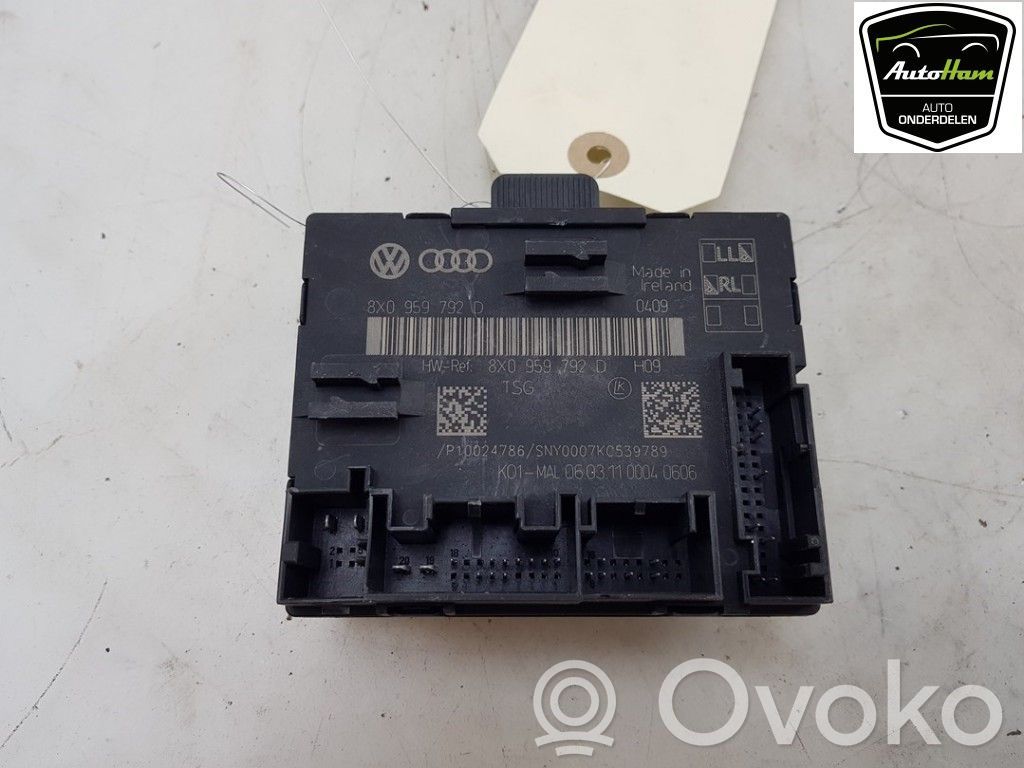 Audi A1 Door central lock control unit/module 