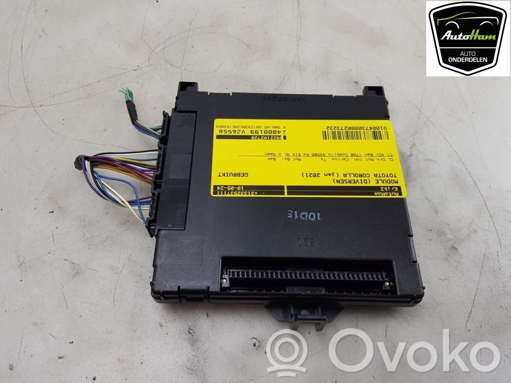 Toyota Corolla E210 E21 Other control units/modules 