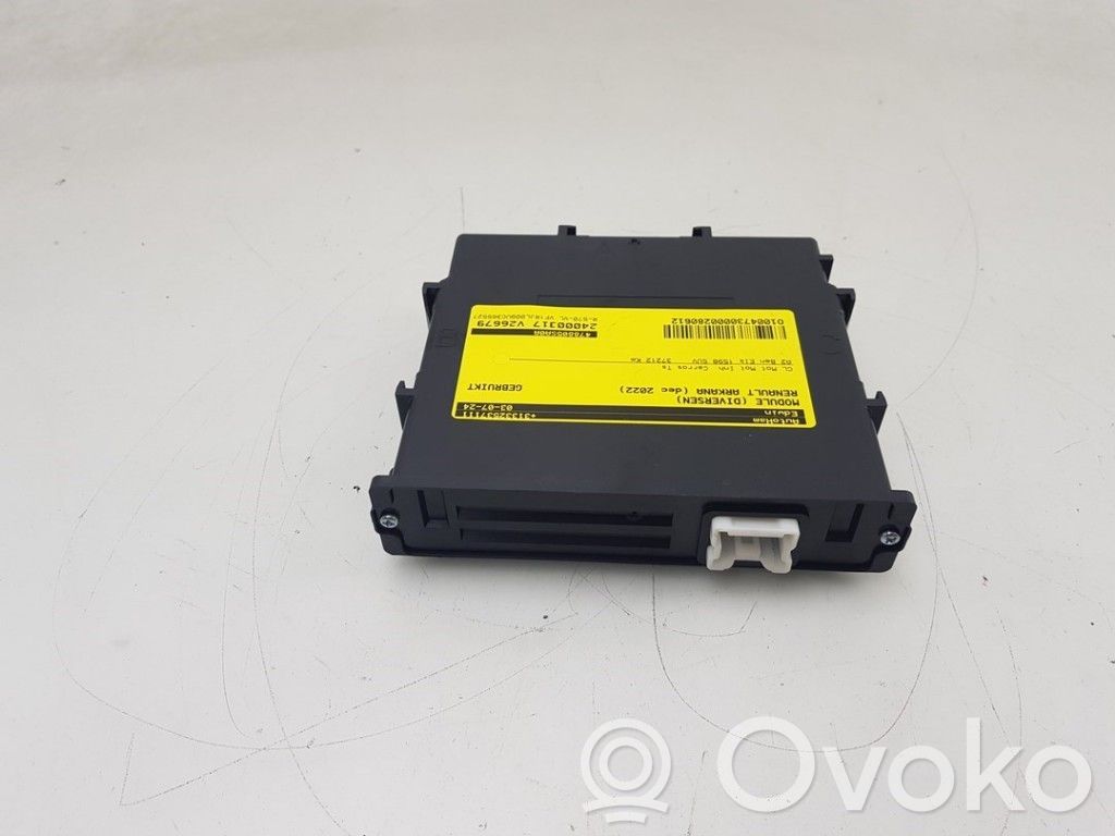 Renault Arkana Other control units/modules 