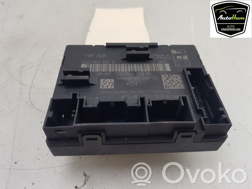 Audi A3 S3 8V Unité de commande / module de verrouillage centralisé porte 