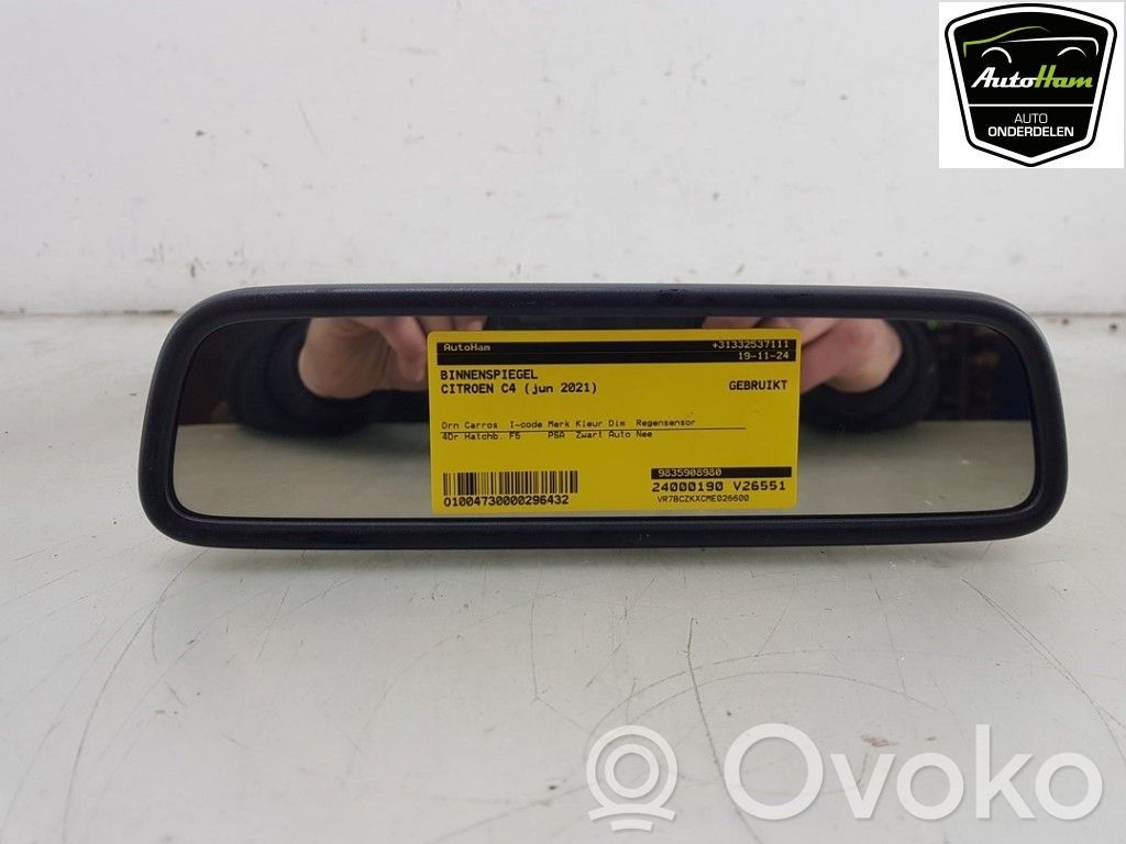 Citroen C4 III e-C4 Rear view mirror (interior) 